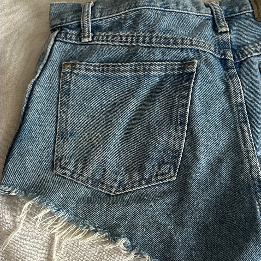 Wrangler jeans Fabulous Customized Goldfish Denim Cutoff Shorts - Picture 8 of 11